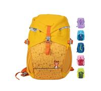 Fabrizio® Zaino per bambini 12 l - Zaino leggero e robusto per bambini dai 6 anni in su, spalline imbottite e cintura toracica, molto spazio e elementi riflettenti, perfetto per escursioni a piedi