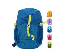 Fabrizio® Zaino per bambini 12 l - Zaino leggero e robusto per bambini dai 6 anni in su, spalline imbottite e cintura toracica, molto spazio e elementi riflettenti, perfetto per escursioni a piedi