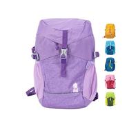 Fabrizio® Zaino per bambini da 12 l, leggero per bambini dai 3 anni in su, spallacci imbottiti e cintura toracica, molto spazio e elementi riflettenti, perfetto per escursioni, lilla., Piccolo