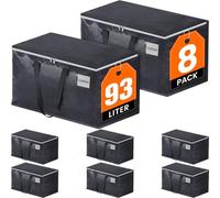 FabSpace Traslochi Borse 93L 8-Pack Grigio
