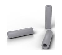 FabStack Distanziali M4 50 pezzi Grigio | 8 x 4,3 x 30 mm (esterno x foro x altezza) | Distanziatori in plastica PETG senza filettatura, boccole rotonde, stampati in Germania
