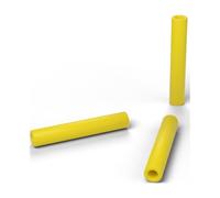 FabStack Distanziali M5 10 pezzi Giallo | 10 x 5,3 x 60 mm (esterno x foro x altezza) | Distanziatori in plastica PETG senza filettatura, boccole rotonde, stampati in Germania