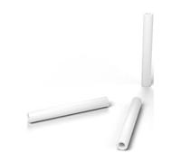 FabStack Distanziali M5 50 pezzi Bianco | 10 x 5,3 x 80 mm (esterno x foro x altezza) | Distanziatori in plastica PETG senza filettatura, boccole rotonde, stampati in Germania