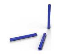 FabStack Distanziali M6 50 pezzi Blu | 10 x 6,4 x 100 mm (esterno x foro x altezza) | Distanziatori in plastica PETG senza filettatura, boccole rotonde, stampati in Germania