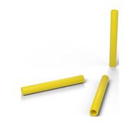 FabStack Distanziali M8 25 pezzi Giallo | 12 x 8,4 x 100 mm (esterno x foro x altezza) | Distanziatori in plastica PETG senza filettatura, boccole rotonde, stampati in Germania