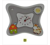 Fabula Linea Home - Orologio Home da Parete Piccolo in Legno 30x26 cm - cod. 1806d