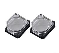 FABULETTA 2PCS Pulsante Interruttore Copertura Protettiva 22Mm Mount IP65 Protezione Protezione Protezione Bambino Sicuro Flip-Top Design Per PC Power Server Equipment.