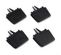 FABULETTA 4PCS Anteriore A/C Air Vent-Outlet Tab Clip Costruzione In Plastica Nera Per Auto Aria Condizionata Ventola Tab Fix Per BMW Serie 3 E90 E91 E92.