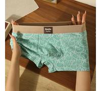 FABULETTA Boxer da uomo in cotone, design retrò | Stile retrò, elastico in vita, indeformabile dopo il lavaggio, tessuto delicato sulla pelle, look classico