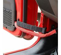 FABULETTA Cinghia di controllo di limitazione della porta in nylon resistente per prevenire l'apertura eccessiva, robusta cinghia di ricambio per fermaporta adatta per Jeep per WRANGLER CJ YJ TJ JK