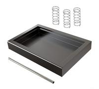 FABULETTA Classic Pro Low Drip Tray Kit, include OPV Spring Mod (6/9/12 Bar) e punta vapore, plastica ABS sottile vassoio di ricambio