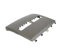 FABULETTA Copertura cruscotto ABS per Nlssan Tilda (2005 - 2011) - Pannello strumenti Alr presa condizionatore piastra di copertura, color grigio crema, antiscivolo e protezione UV