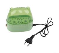 FABULETTA Cuociuova intelligente con spegnimento automatico, protezione contro il surriscaldamento, misurino, perfetto per uova sode e morbide in pochi minuti (verde)