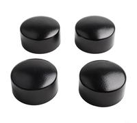 FABULETTA Estremità per corrimano in acciaio inossidabile, estremità rotonda per corrimano e scale, tubo Newel Guardrail nero fornisce una copertura robusta per le estremità del corrimano (50 mm)