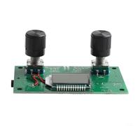 FABULETTA Modulo Ricevitore Wireless Con Display LCD, 87 0MHz 108 0MHz Gamma di Frequenza 3-5V DC Per Mini Stereo Broadcasting Projects.