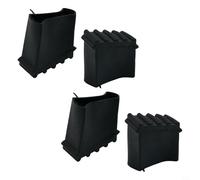 FABULETTA Piedino in gomma per scaletta, antiscivolo, tagliato su misura per la vostra scala di estensione per scale, sedie, stampelle,