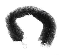 FABULETTA Spazzola per grondaie da 10,2 cm, con setole in nylon resistente e nucleo in acciaio inox, si adatta alla maggior parte delle grondaie, installazione per casa e giardino