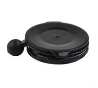 FABULETTA Supporto GPS da auto per TomTom Start 25 Via 1500 Go Live 800 supporto per parabrezza PC per materiale TPU nero Secure Fit