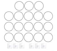 FABULETTA Telaio rampicante rotondo per piante, supporto per piante a catena per la crescita della vite appesa alla finestra fissata al muro