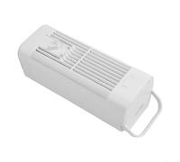 FABULETTA Ventilatore portatile compatto con design a gancio, 2400 mAh, tipo C, ricaricabile, per camera da letto, scrivania, confezione da 1 (nessuna durata della batteria)