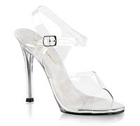 Fabulicious Gala-08, Sandali Aperti Donna, Trasparente Clr Lucite, 39 EU