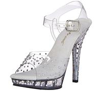 Fabulicious Lip-108rs, Sandali Aperti Donna, Trasparente Clr Clr C M, 37 EU