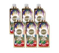Fabulosa Ammorbidente profumato per bucato, ammorbidente e deodorante per vestiti, fragranza a lunga durata, cura dei tessuti, partner perfetto per il bucato, 198 lavaggi, confezione da 6, melograno