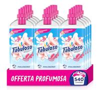 Fabuloso Ammorbidente Concentrato Ipoallergenico 1L | Dermatologicamente Testato | Creato per pelli sensibili | Rende i Capi Più Facili da Stirare** |45 Lavaggi