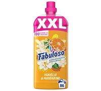 Fabuloso Ammorbidente Concentrato Profumato Vaniglia & Mandarino 1,9L | Fragranza che Dura per Settimane* | Fragranza Attivata dal Movimento | Rende i Capi Più Facili da Stirare** | 86 Lavaggi