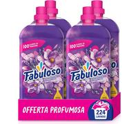 Fabuloso Ammorbidente Lavatrice ConcentratoSensation Magnolia,224Lavaggi 4X1,25L