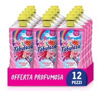 Fabuloso Detersivo Pavimenti Freschezza di Rosa 950ml, Detergente Multiuso, 100%