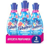 Fabuloso Profumo Liquido per Bucato Freschezza Infinita Fresco Risveglio 730 ml, 4 volte freschezza più duratura*, Freschezza da Mattino a Sera, Efficace nei cicli brevi e a freddo (Confezione da 3)