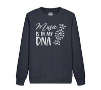 Fabulous Felpa da bambino Music is in My DNA Music Music Instrument, blu, 4 anni
