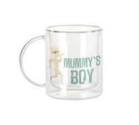 Fabulous Mummy's Little Boy Halloween Mummy Drawing - Tazza da caffè e The Isotherme 330 ml, effetto sospeso anti-bruciore, stampa in Francia