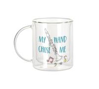 Fabulous My Wand Chose Me Music Musician Instrument - Tazza da caffè e The Isotherme 330 ml, effetto sospeso anti-bruciore, stampa in Francia