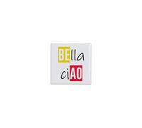 Fabulous Piastrella in ceramica decorativa - Bella Ciao Feministe Canzone Italia - 4,5 x 4,5 cm