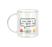 Fabulous You Can't Sit With Us Pixel Art Games Video Parodia Retro Gaming 1980 - Tazza da caffè e The Isotherme 330 ml effetto appeso anti-scottatura stampa in Francia
