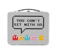 Fabulous You Can't Sit With Us Pixel Art Videogiochi Parodia Retro Gaming 1980 - Scatola da assaggiare in alluminio, ciotola rigida in stile retrò stampata in Francia