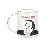 Fabulous You Don't Say Meme Nicolas Cage Troll Face - Tazza da caffè e The Isotherme 330 ml, effetto sospeso anti-bruciore, stampa in Francia
