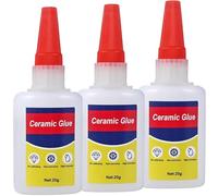 Faburo Super Colla Istantanea Extra Forte, Colla Liquida 20g*3, Altamente Trasparente, Impermeabile e Resistente al Calore per Ceramica, Plastica, Vetro, Legno, Pietra, ecc