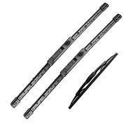 Fabysky 3Pcs Hummer H2 Windshield Wiper Blades 2003 2004 2005 2006 2007 2008 2009, Original Equipment Automotive Replacement Windshield Wiper Blades for My Car - 16"/16"/10" (Set of 3) U/J HOOK