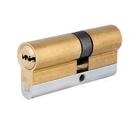 Fac 23238 Cilindro Profilo Europeo di Alta Sicurezza, ottonato, 71 mm