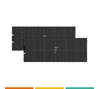Fac FC40 - Filtri a carbone per cappe Candy ACM26, Airlux CR240, Tecnowind ACK62260, Whirlpool C00268402, Beko ACK62260, Samsung DG81-00559A - 250x92x22 mm