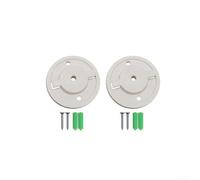 FACAIIO 2 staffe da parete regolabili per Tapo IPC40A IPC42 per Smart Cam, kit di montaggio resistente alle intemperie, senza fori, facile da installare, base da 56 mm