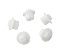 FACAIIO 5Pcs Accessori Tritacarne Elettrico Tritacarne Ingranaggio Vite | Parti di ricambio ABS per cucina 36mm x 27mm Bianco