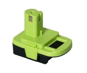 FACAIIO Adattatore per batteria al litio da 18 V per a, converte DW 20 V per max a DM18RL MT20RNL, parte di alimentazione verde (DM18RL-verde)