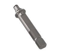 FACAIIO Albero principale per mulinelli ABU B3P3 B4P4 B5P5 e Shimano STX Baitcasting, lega di alluminio 49,35 mm con finitura anodizzata, design leggero da 5,5 g, con dado incluso