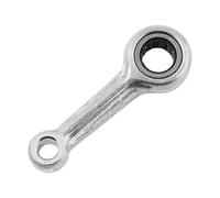 FACAIIO Asta di collegamento 0810 piccone elettrico, cuscinetto a rullini in ferro, lunghezza 78 mm, 12 mm per foro grande, foro piccolo 8 mm, distanza foro 56 mm