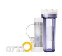 FACAIIO Bottiglia con filtro per acqua, a prova di perdite, filtro AS/PP per filtri standard da 25,4 cm per sistemi di giardino e sabbia (A)