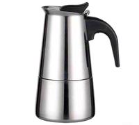FACAIIO Caffettiera 2469 tazze, realizzata in acciaio inossidabile per un puro sapore di caffè (100 ml)